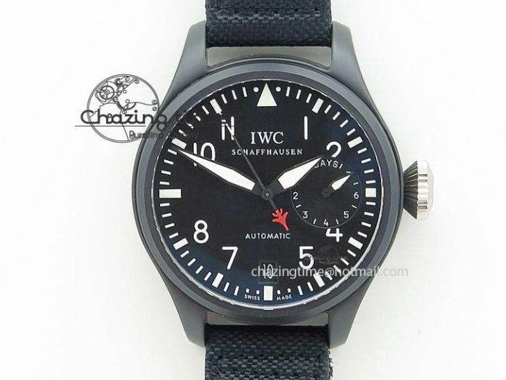 MIROTIME 0425 Aquatimer Chrono SS RSF 1:1 Best Edition Black Dial on Black Rubber Strap A EyeCatching 7073